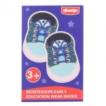 Fädel-Schnürschuhe aus Holz für Kinder