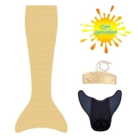 Set mit Flosse und Bikini Aquaris Sunny