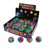 Springball mit farbigem Licht