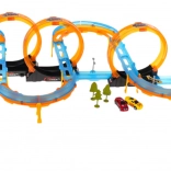 Mega Rennbahn mit 74 Teilen