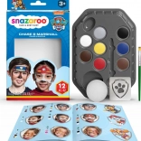 Snazaroo Gesichtsset Paw Patrol – Chase und Marshall, 8 Farben