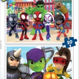 Educa Puzzle Spidey und seine erstaunlichen Freunde 2x20 Teile
