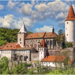 Dino Puzzle Burg Křivoklát 100 XL Teile