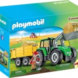 Figurenset Country: Traktor mit Anhänger