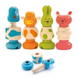 Djeco Schraubtiere aus Holz