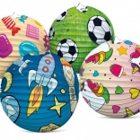 Papierlaterne Kugel 25 cm