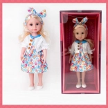 Puppe mit blonden Haaren 38 cm