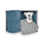 Geschenkset Koala – Decke und Schmusetuch DOUDOU