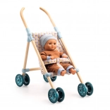 Holzpuppenwagen Little Cubes Djeco Pomea