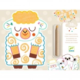 Djeco Magisches Ausmalen - Haustiere