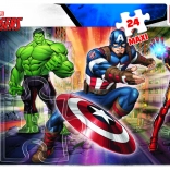 Puzzle 24 Maxi-Stücke in der Welt der Avengers