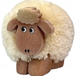 2Kids Spielzeuge Holzfigur Schaf mit Pompon