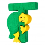 Fauna Alphabet – Buchstabe T Schildkröte