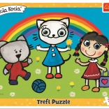 Puzzle KICIA KOCIA Sonniger Tag 25 Teile