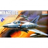 Kunststoffmodellbausatz des Flugzeugs DASSAULT MIRAGE IIIC im Maßstab 1:48 von ACADEMY