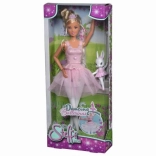 Puppe Steffi Love – tanzende Ballerina mit Häschen