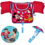 Kinder-Schwimmweste mit integrierten Armflügeln Bestway Mickey Mouse und Pluto 3–6 Jahre