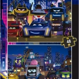 Puzzle Batwheels 2x48 Teile von Educa