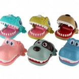 Spaßspiel mit beißendem Tierchen 12x16cm