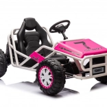 Kinderauto mit Akku Buggy 24V Rosa
