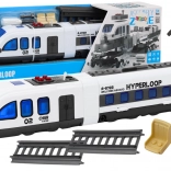 Personenzug DIY mit Geräuschen und Lichtern – Bausatz mit Montagegleisen