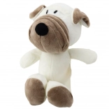 Kleiner Plüsch-Mops mit Saugnapf 16cm