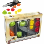 Gemüseset mit Brettchen und Messer