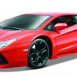 Metallmodell BBURAGO LAMBORGHINI Aventador 1:18, orange