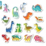 Magnetspiel Dinosaurier