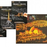 ARTLOVER Kratzbild in Gold – Nachtansicht des Opernhauses von Sydney