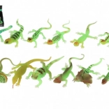 Leuchtendes Silikonspielzeug Tier oder Reptil 16 cm