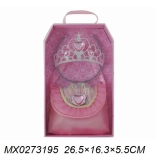 Modisches Set für kleine Prinzessinnen – Krone und Handtasche