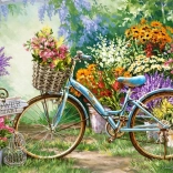 Puzzle mit 1000 Teilen – Blumenbörse