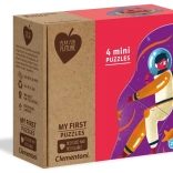 Clementoni Mein erstes Puzzle Im Weltraum 4 in 1