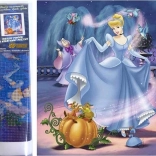 Diamantmalerei Aschenputtel 30 × 40 cm