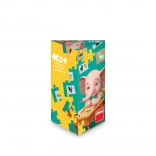 Dino Puzzle Elefant Mio 24 Teile