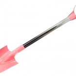 Sand-Schaufel mit Aluminiumstiel, pastellrosa, 60 cm