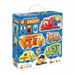 Erstes Puzzle – Fahrzeuge