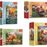 Minipuzzle Dinosaurier mit 54 Teilen