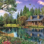 Puzzle 4000 Nachmittagsidylle TREFL