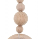 HESS Kinderwagenkette mit Glöckchen – Natur, kurz