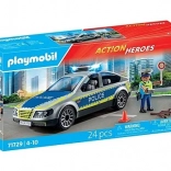 Playmobil Polizeiwagen mit Blaulicht und Sound