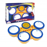 Digitale Trommeln mit Lichteffekten