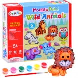 Gestalte deine eigenen Magneten Safari-Tiere