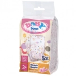 BABY born Windeln für Puppen 43 cm (5 Stk.)