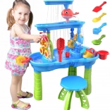Woopie Wasser- und Sandspieltisch XL, 37 Teile