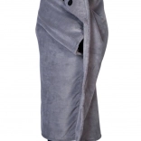 Gemütliche Cozy Noxxiez Wärme-Decke mit Kapuze Katze und Pfoten-Taschen