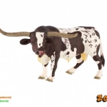 Modell des texanischen Langhornbullen 15 cm