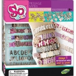 SO BEADS Set zur Schmuckherstellung – Armbänder mit Botschaften