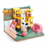 Sluban Mini Bausteinset Katzenecke